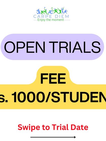 This is an open trial for all aspiring cricketers under 12. A one-time fee of Rs. 1000 is all it takes to register and showcase your talent for a chance to play in the league.