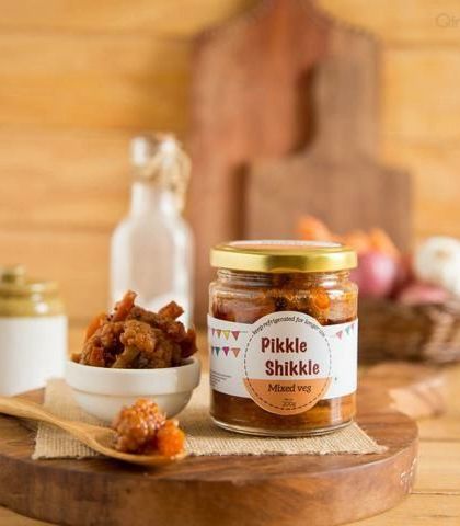 My Mixed Veg pickle is a versatile condiment that adds a tangy crunch to any dish. It's one of my most popular items for a reason.