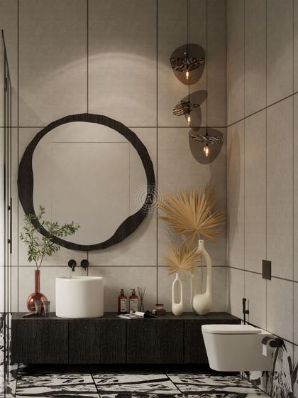Sarah Sham - Residential Interior Design Bold Bathrooms & Powder Rooms photo 19