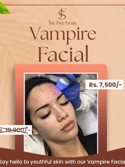 Another look at the Vampire Facial. This treatment is excellent for those looking for a natural way to improve skin texture, reduce fine lines, and achieve a healthier, more youthful complexion.