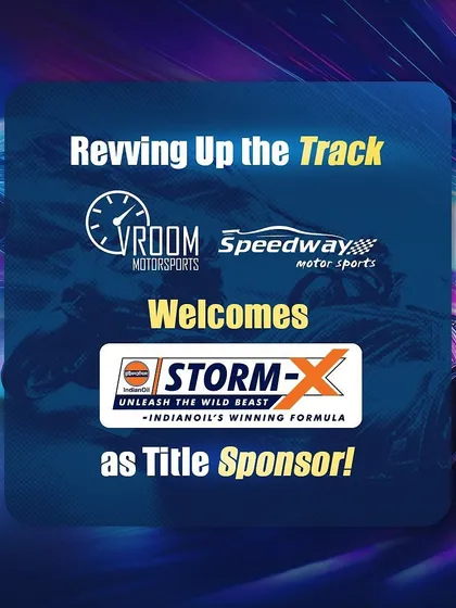 We secure major industry players as title sponsors, like Indian Oil's Storm-X for our 11th Edition. This high-profile partnership demonstrates the immense value and visibility we offer to leading brands in the automotive sector.