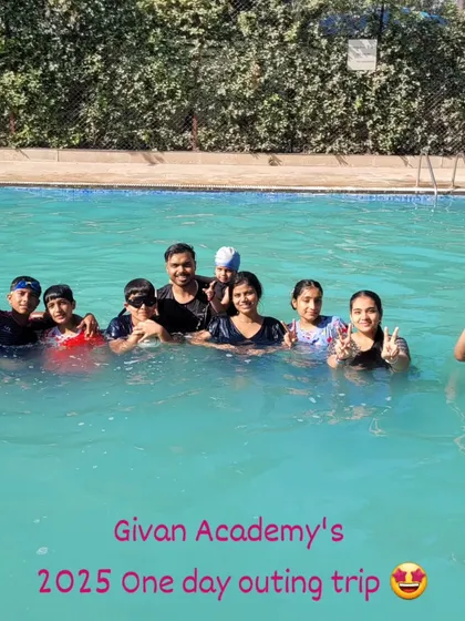 Cooling off in the swimming pool during our 2025 academy outing. These are the moments that build friendships and create lasting memories.