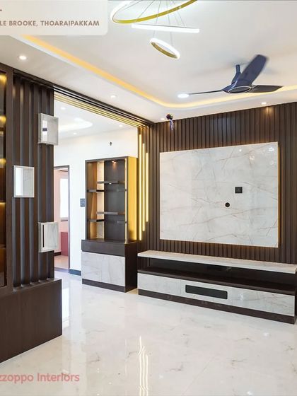 Bizzoppo - Residential Interior Design & Execution Elegant Living, Dining & Pooja Spaces photo 37