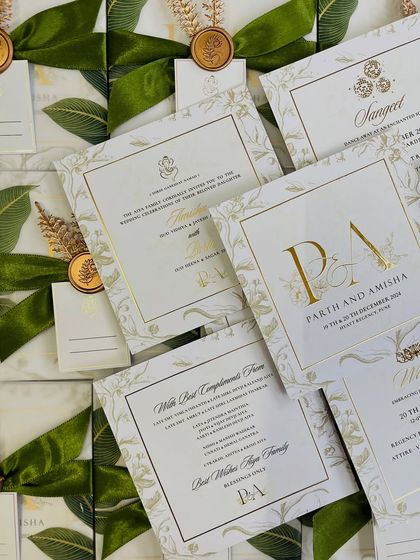 Ivory Tales - Bespoke Invitation Design Luxury Boxed & Scroll Invitations photo 9