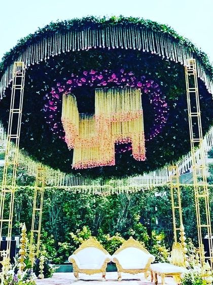 Rushi Events - Event Planning & Management Grand Wedding & Reception Stages photo 16