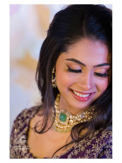 Geethanjali Venkatesh - Special Occasion Makeup Regal Reception & Sangeet Glam photo 130