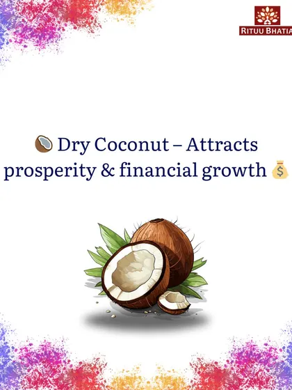 To attract prosperity and financial growth, I suggest offering a dry coconut to the Holika Dahan fire. This act symbolizes the removal of financial blockages and the invitation of wealth.