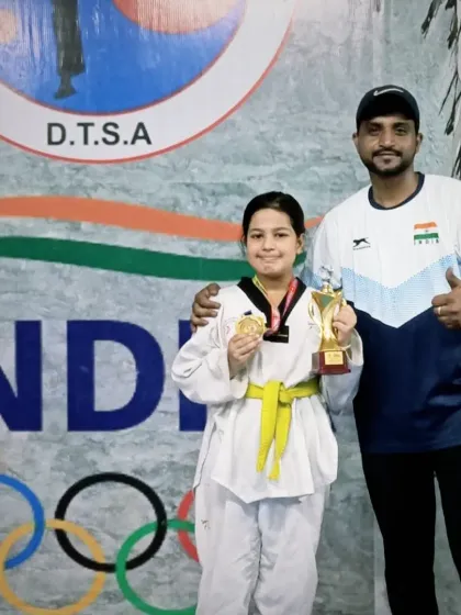 Another gold medalist from my academy. Her dedication during training sessions really showed in the competition.