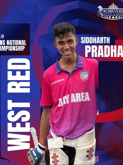 We don't just train players, we build careers. Here we celebrate Siddharth Pradhan, who trained with us in Mumbai and was then selected for the West Red squad in the U-19 Men's National Championship in the USA.