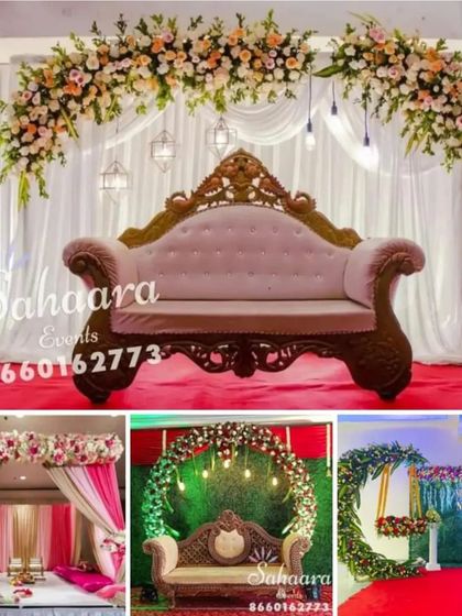Sahaara Events - Event Decoration & Management Wedding & Reception Stages photo 47