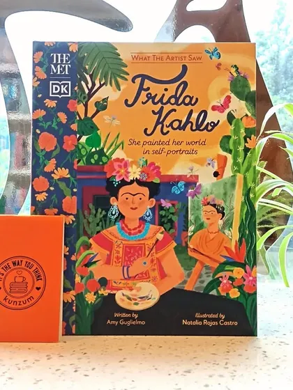 'What The Artist Saw: Frida Kahlo' is another beautiful book that explores the life and work of the artist who painted her world in self-portraits.