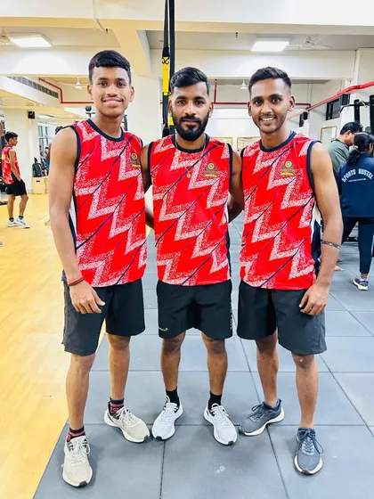 Three of our players from the Odisha Juggernauts team, united in their pursuit of excellence.