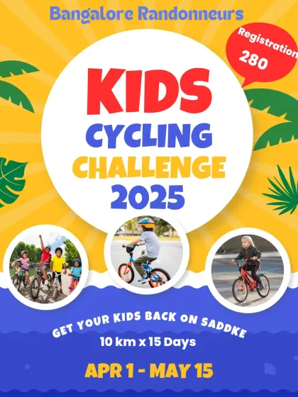 Cycling is for everyone, and we love getting the little champs started early. Our Kids Cycling Challenge is a fun, safe, and rewarding virtual event designed for children to build confidence and find joy on the saddle during their summer break.