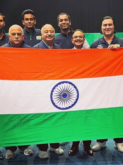 Another proud moment with the full Davis Cup contingent. These photos capture the spirit of a team united for a common cause.