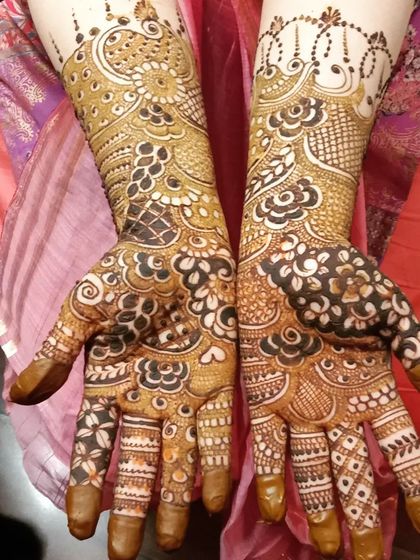Asma Arts - Bridal Henna Intricate Bridal Designs photo 19