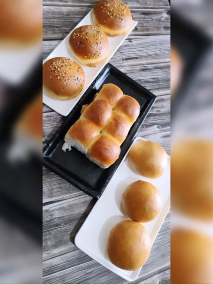 The happiness is real when you see your own freshly baked burger buns and pav. I teach you how to get that perfect soft texture every time.