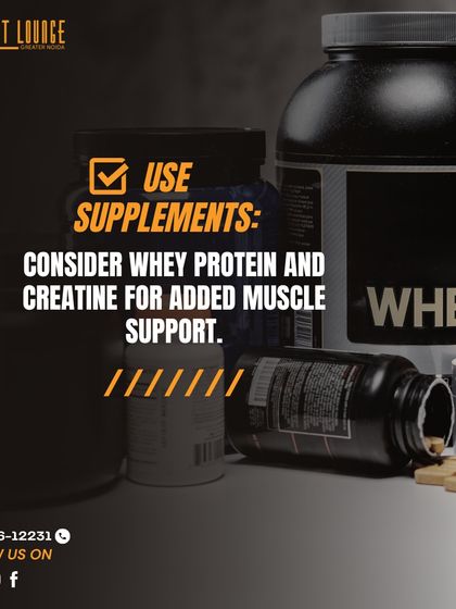 Tip 4: Use supplements wisely. Consider whey protein and creatine for added muscle support, but remember they supplement, not replace, a good diet.