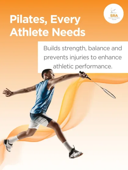 Pilates is something every athlete needs. It builds functional strength and balance while preventing injuries, helping to enhance overall athletic performance.