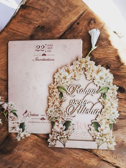 House Of Cards - Special Occasion Invitations Intricate Craftsmanship: Laser-Cut & Boxed Invites photo 6