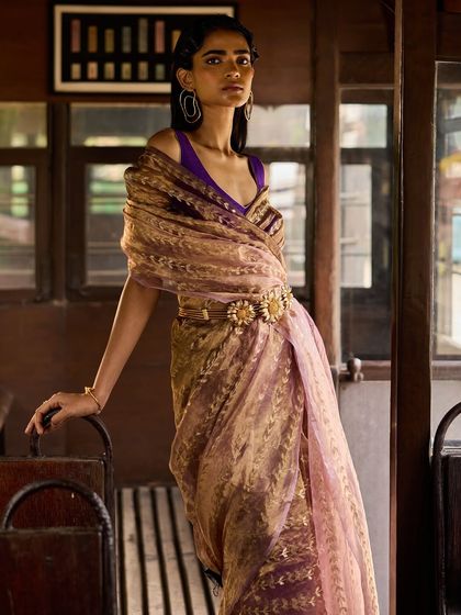This cluster is a tribute to the saree in all its forms. It includes traditional weaves, modern pre-draped styles, and sarees paired with unique blouses, showcasing the endless possibilities for styling this iconic Indian garment.