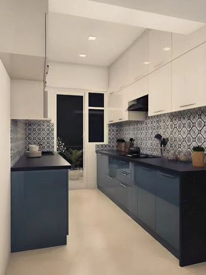 Modular Kitchen - Modular Home Interiors Compact & Parallel Kitchens photo 6