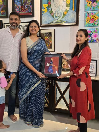 Shades Creative Gallery - Artist Exhibition & Promotion Success Stories: Cherished Art in New Homes photo 7