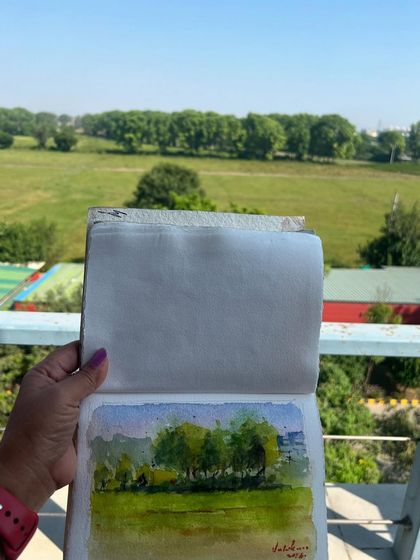 Watercolor Journeys: Places and Memories photo 66