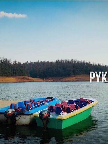 The serene Pykara Lake in Ooty, a popular spot for boating on our trips to the Nilgiris.