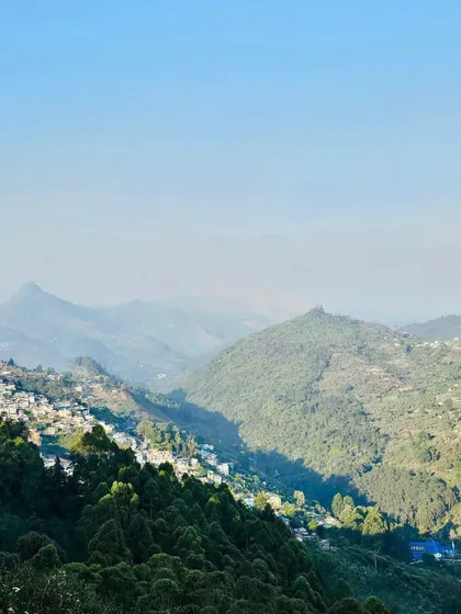 A panoramic view of the hills and valleys of Kodaikanal, truly a 'princess of hill stations'.