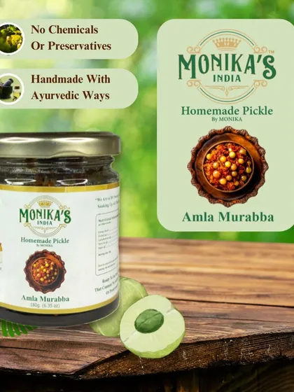 My Amla Murabba is handmade using Ayurvedic ways, with no chemicals or preservatives. This ensures you get the maximum health benefits of amla in its purest form.