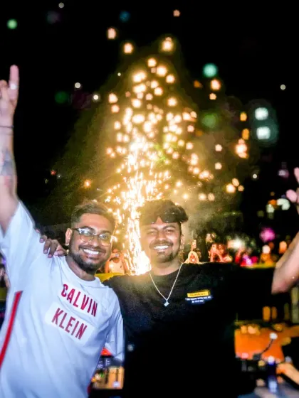 Great things happen when artists connect. Sharing the stage with Trement Music after seven years was electric, and the fireworks were the perfect end to a fiery set.