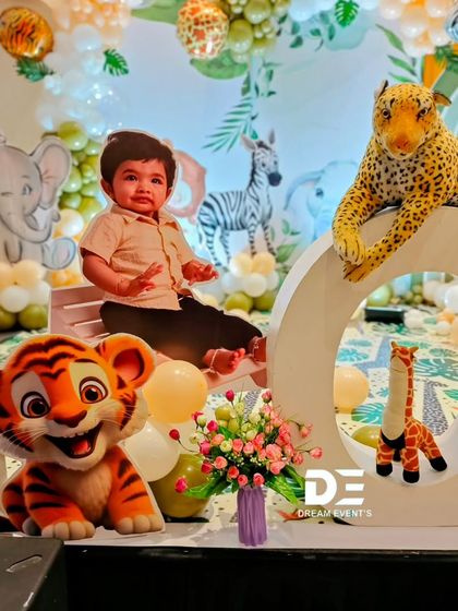Dream Events - Kids' Birthday Party Decoration Jungle & Safari Adventures photo 41