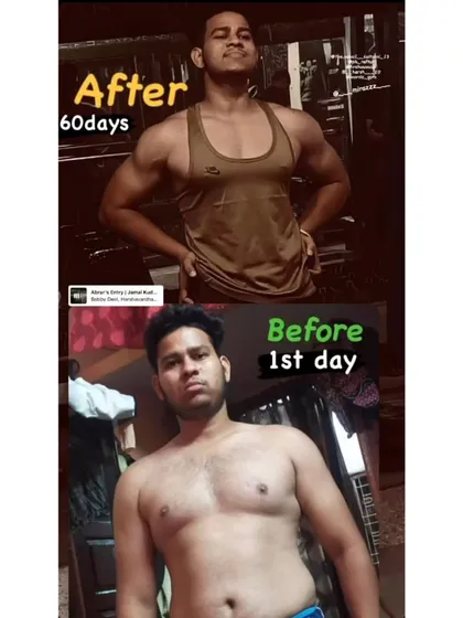 Real results, not just promises. This is a 60-day transformation from one of my dedicated clients, showing what's possible with a consistent workout plan and the right guidance.