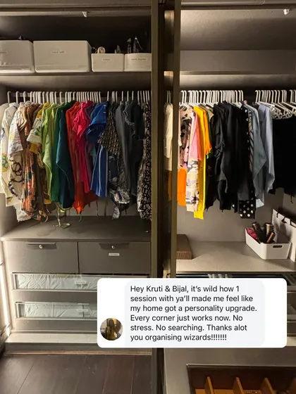 "It's wild how 1 session with ya'll made me feel like my home got a personality upgrade." We work to make your home function better and feel more like you.