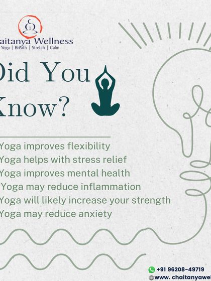 Chaitanya Wellness - Personalized Therapeutic Yoga Yoga Tips & Knowledge photo 15