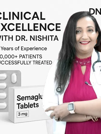 With over 21 years of experience and having treated more than 100,000 patients, I bring clinical excellence to your weight loss journey. My programs, featuring solutions like Semaglutide tablets, are built on a foundation of medical expertise and a deep commitment to patient safety and success.
