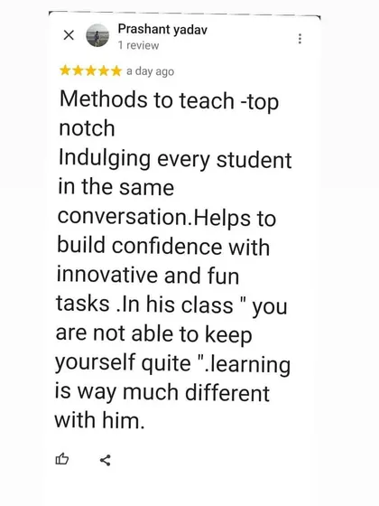 My teaching method is about making learning engaging and effective. I use innovative and fun tasks to ensure every student is involved, building their confidence in a way that feels natural, not forced.