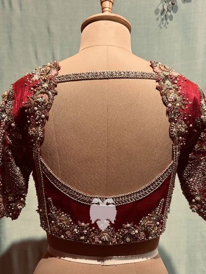 Blouse House by Mahitha Prasad - Custom Blouse Design & Embroidery For the Family: Elegant Heirlooms photo 15