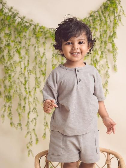 A bright, happy smile from this handsome little boy. Our goal is to make kids feel comfortable so their true personalities can shine.