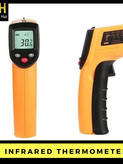 This infrared thermometer allows you to check the temperature of your melted wax without any contact. Just point and click to get an instant, accurate reading, which is crucial for knowing when to add fragrance oil and when to pour.
