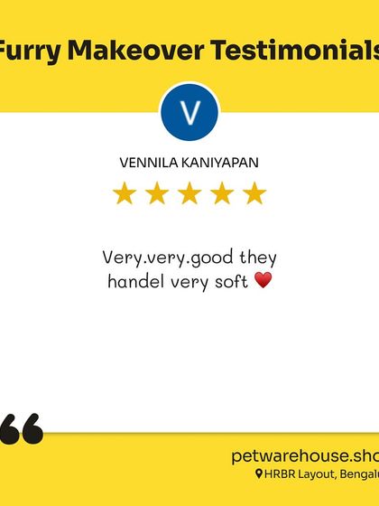 Pet Warehouse - Pet Grooming Services Words from Our Pet Parents photo 18