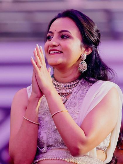 Bhuvana Reeds - Special Occasion Makeup Modern Reception & Party Styles photo 14