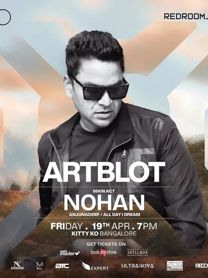 My personalized poster for the night with Anjunadeep artist Nohan. It was a pleasure to be a main support for his deep and ecstatic sound.