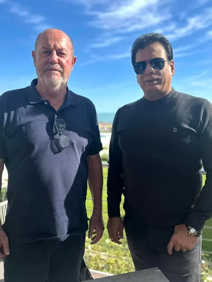 A productive meeting with WKF President Mr. Antonio Espinos in Jesolo, Italy. We regularly discuss the development of karate in the South Asian region.