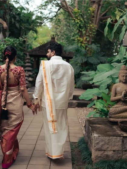 Bangalore Photographers - Pre-Wedding & Couple Photoshoots Timeless Traditions: Post-Wedding Portraits photo 33