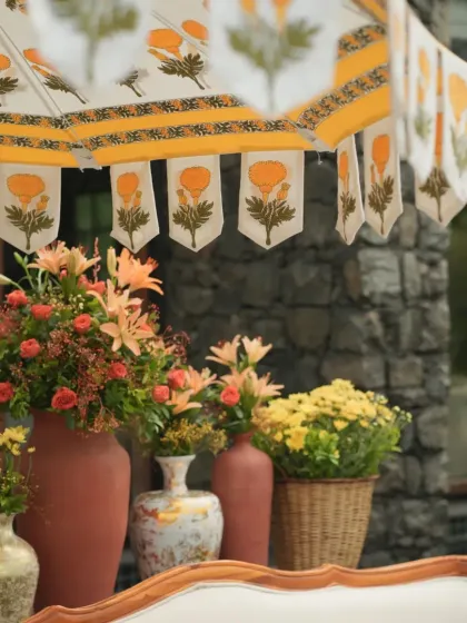 Vibrant Haldi & Mehendi Functions photo 20