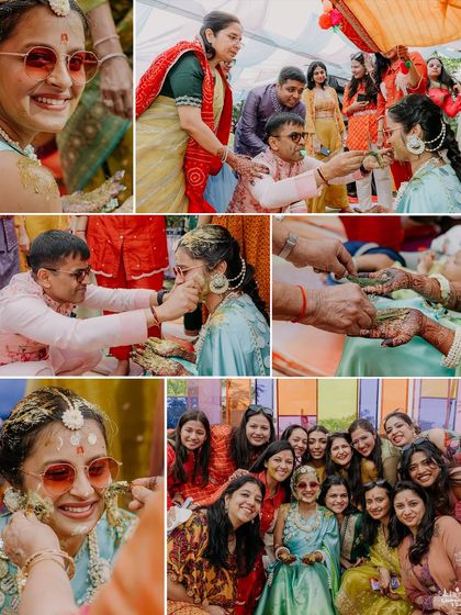 Vibrant Haldi Celebrations photo 22