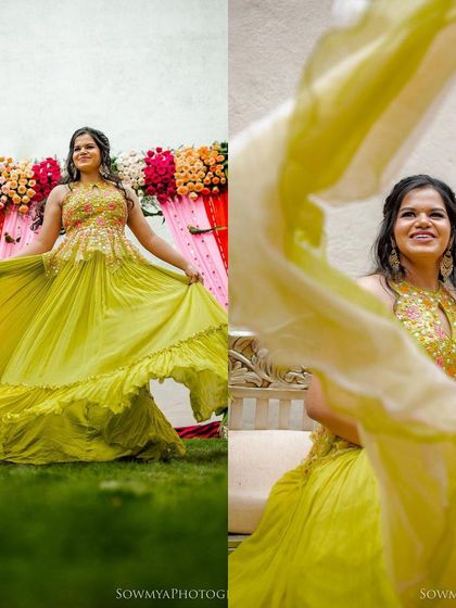 Shaik Tabassum - Destination Wedding Mehendi The Complete Bridal Look photo 7