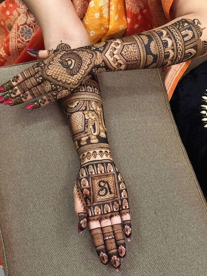 Ankita Mehndi Artist - Bridal & Wedding Mehndi Royal Motifs: Palaces, Peacocks & Elephants photo 3