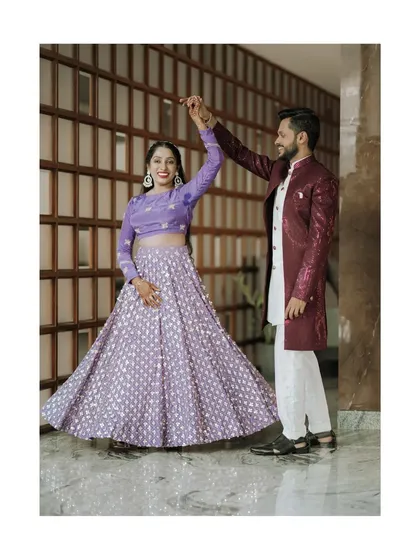 The dance floor comes alive during a vibrant Sangeet night. I plan and manage every festivity surrounding your wedding, creating an atmosphere of pure joy and celebration for you and your guests.